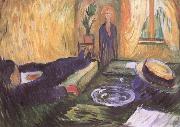 Edvard Munch Murderer painting